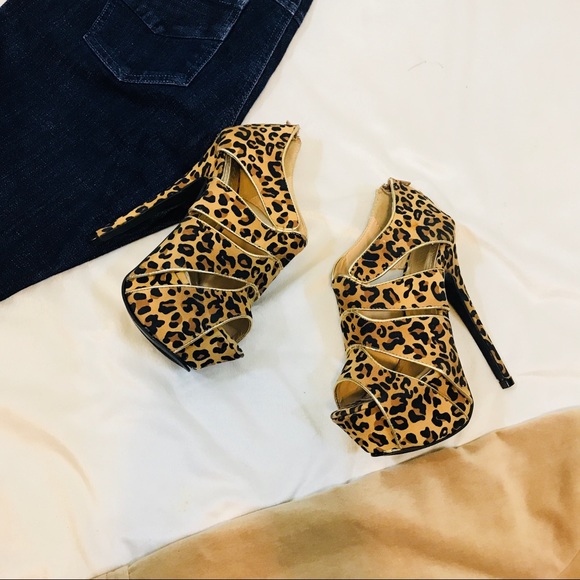 Liliana Shoes - Liliana Leopard Heels